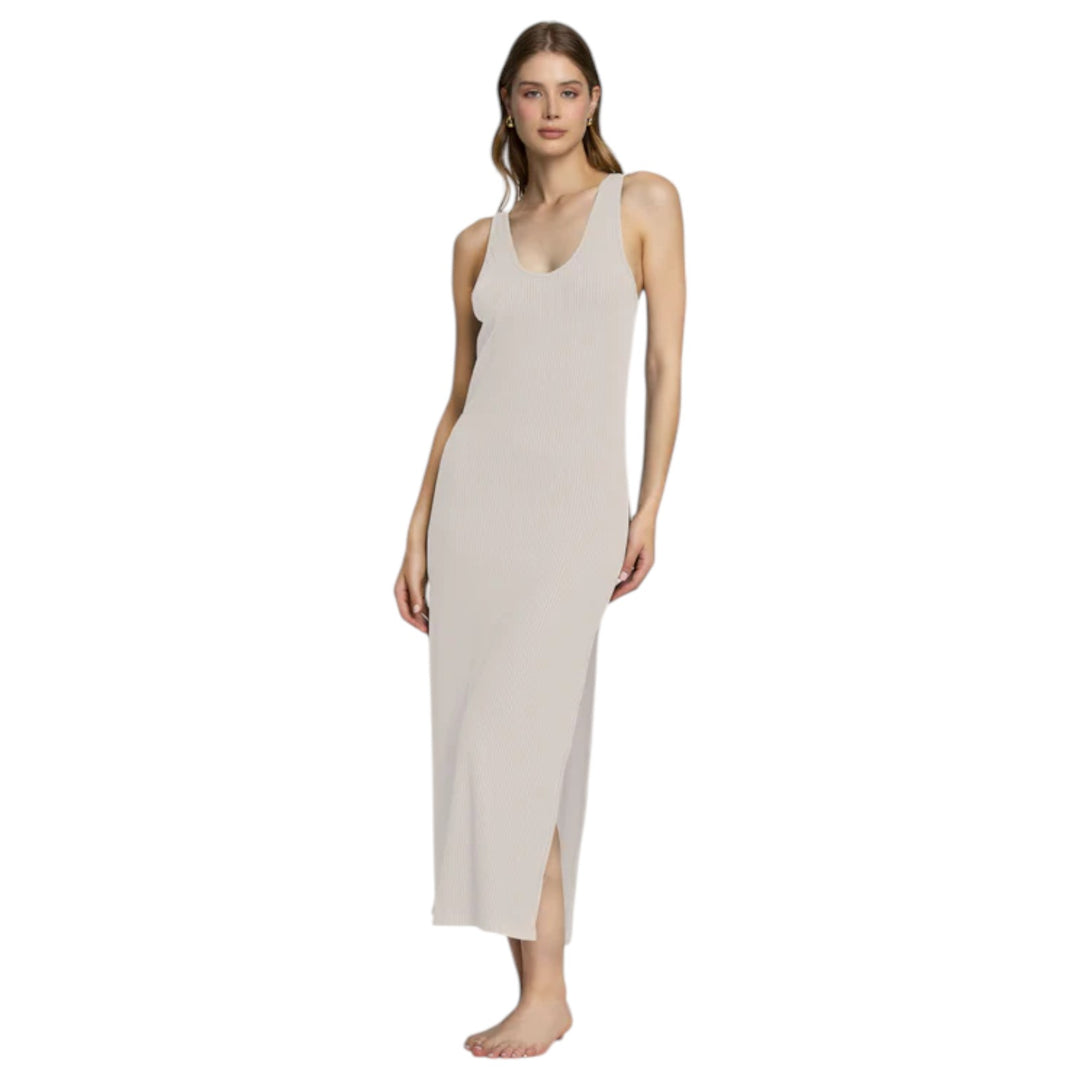 RIBS COLOUR TANK DRESS