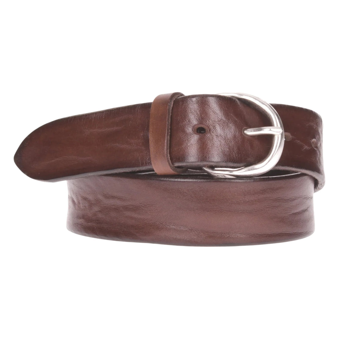 BROWN VINTAGE GENUINE LEATHER BELT