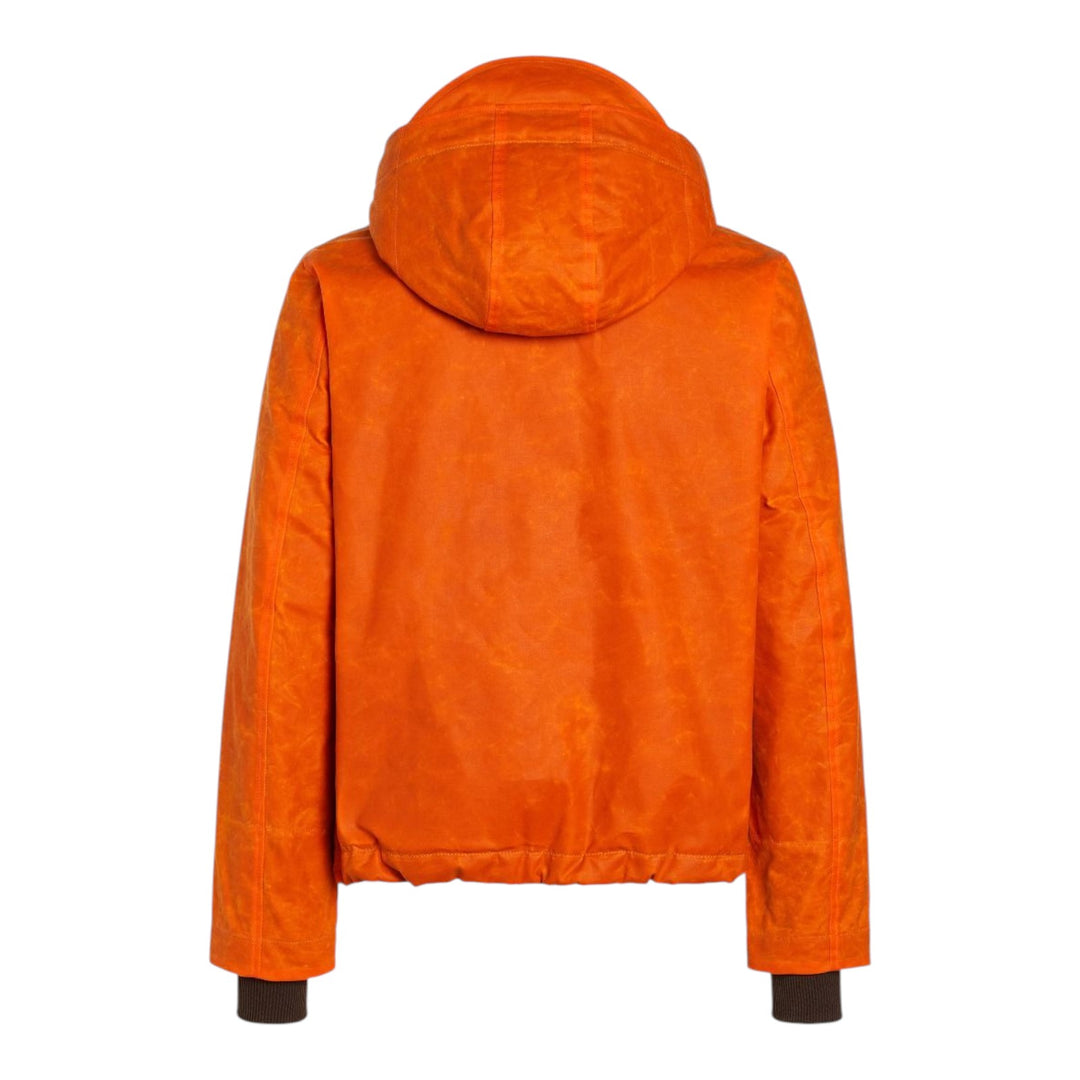 ORANGE BLAZER COAT