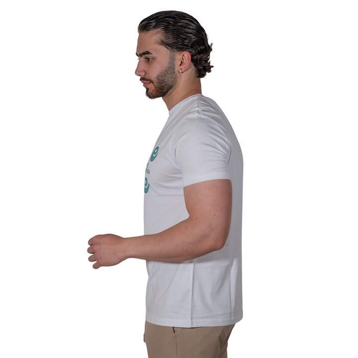 BLUE CHEESE&PEPE PRINT T-SHIRT