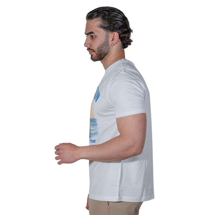 VODKA WHITE PRINT T-SHIRT