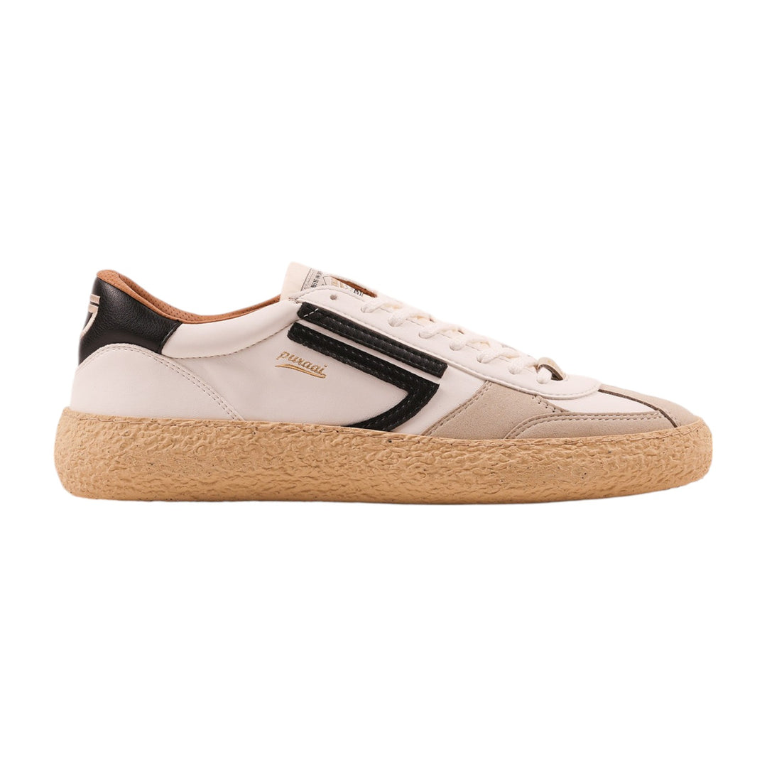 CLASSIC PITCH WHITE-BLACK SNEAKERS