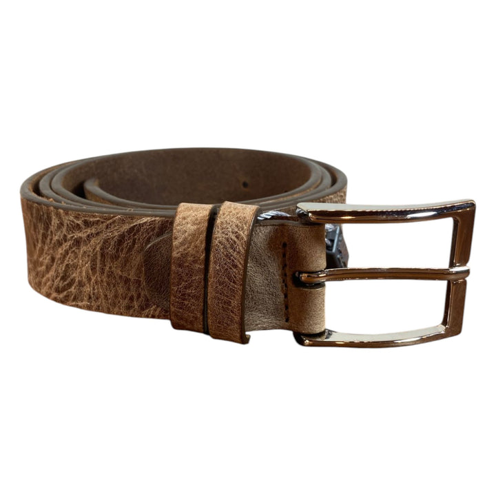 VINTAGE BROWN LEATHER BELT