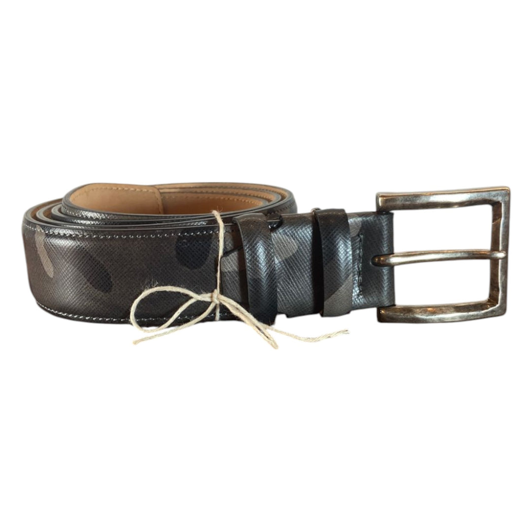 GENUINE SAFFIANO BELT CAMOUFLAGE