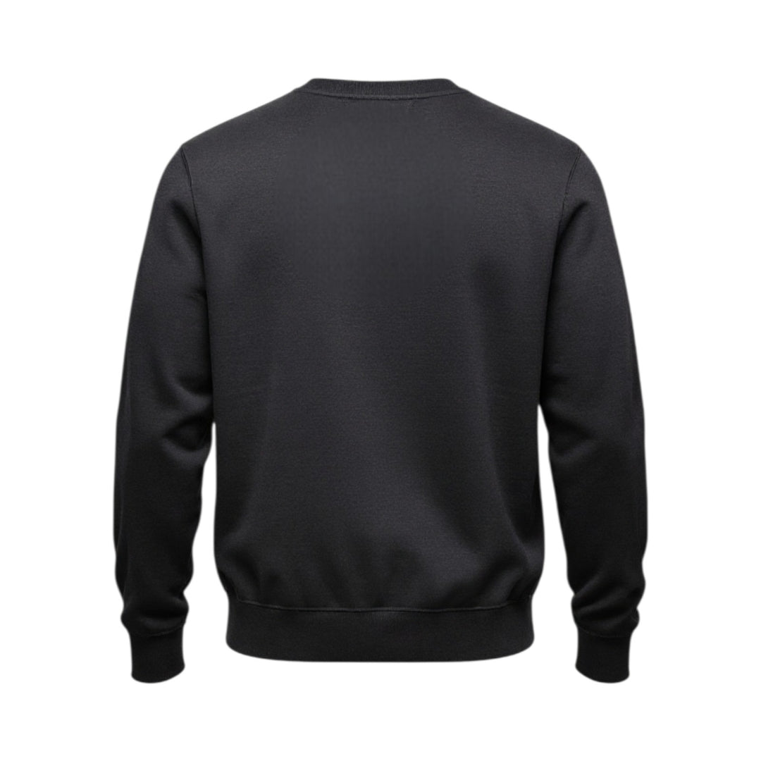VERMONT BLACK WOOL CREW NECK SWEATSHIRT