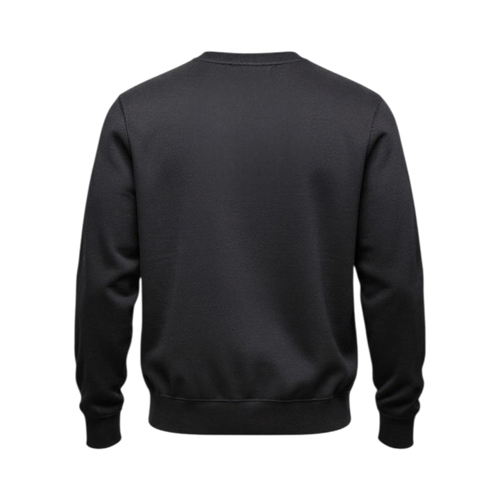 VERMONT BLACK WOOL CREW NECK SWEATSHIRT