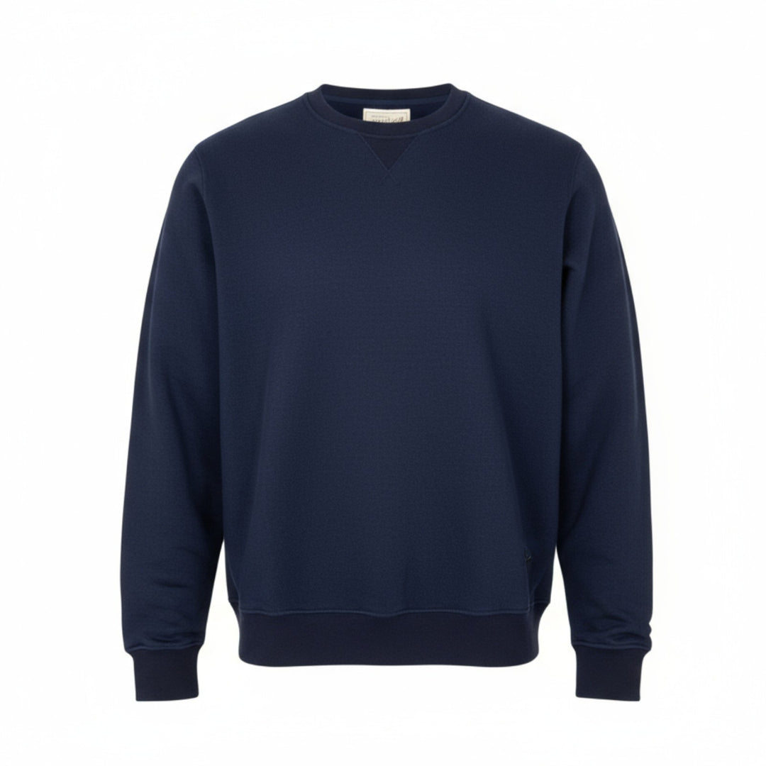 FELPA GIROCOLLO LANA VERMONT BLU