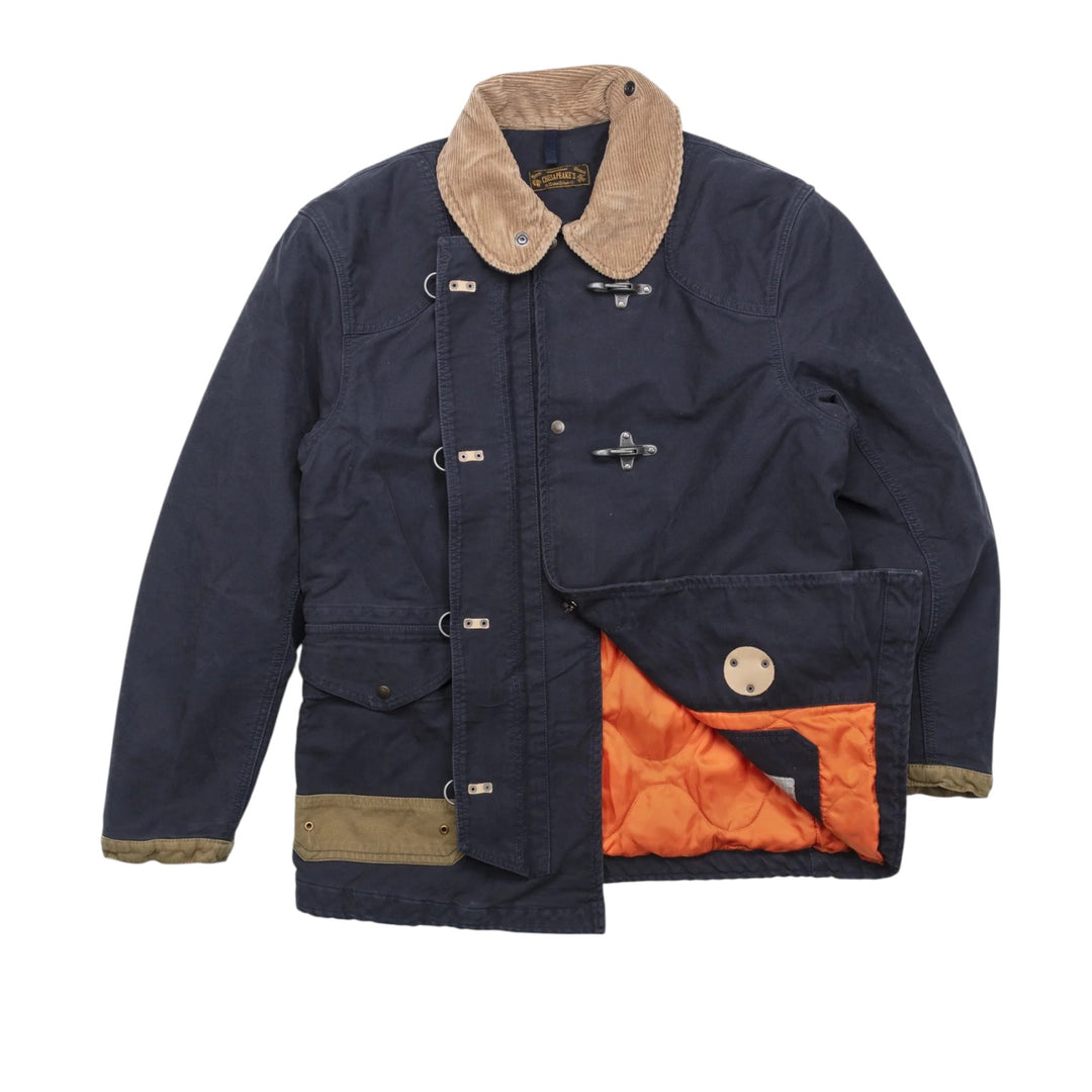 FIREMAN JUNGLE CLOTH JKT BEDFORD BLUE