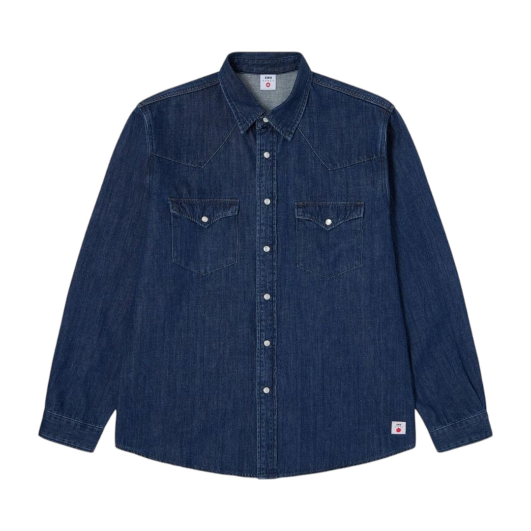 WESTERN SHIRT LS DARK USED