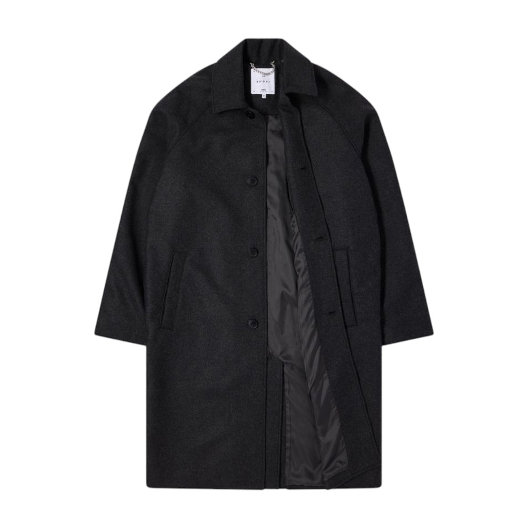 MAC WOOL COAT DARK GREY MARL