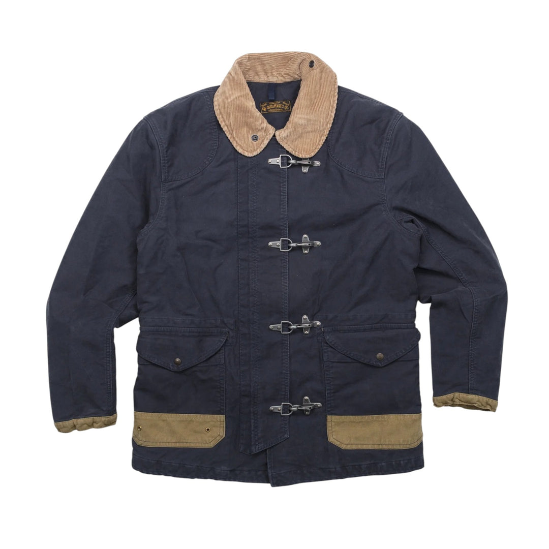 FIREMAN JUNGLE CLOTH JKT BEDFORD BLUE