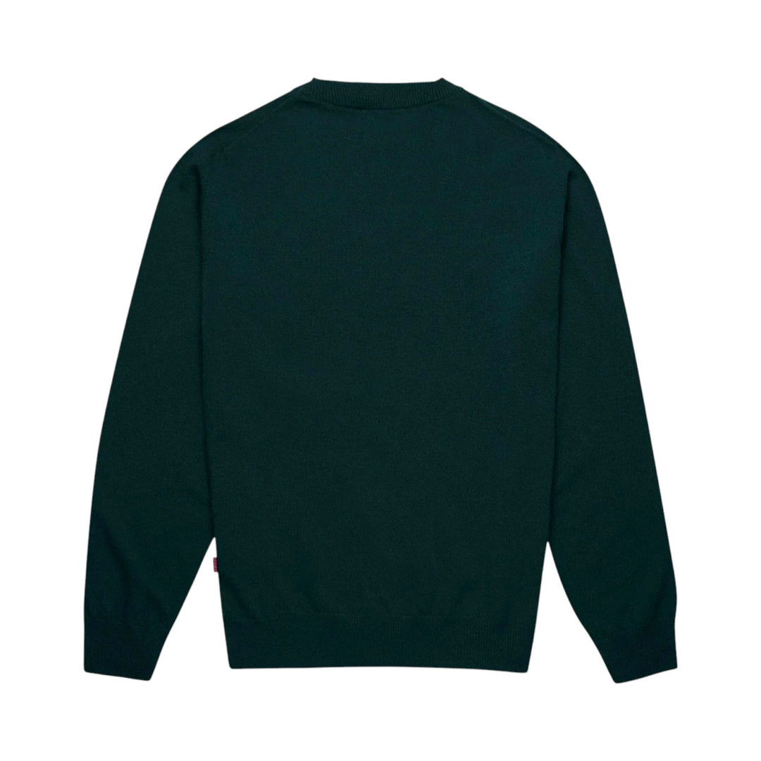 GIROCOLLO IN LANA BLU