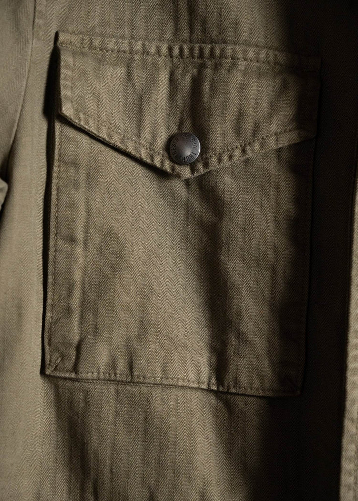 M65 HERRINGBONE JACKET GREEN