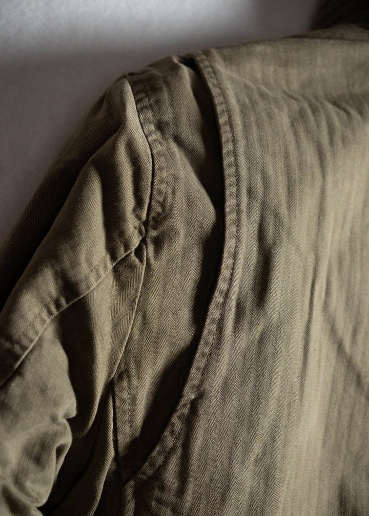 M65 HERRINGBONE JACKET GREEN