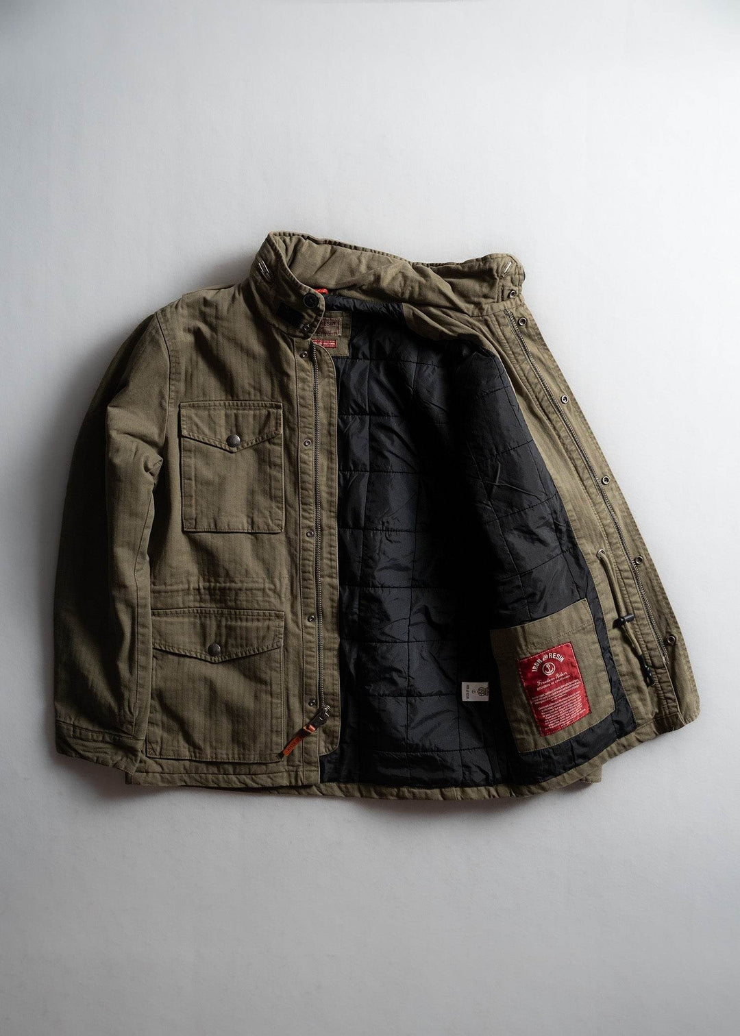 M65 HERRINGBONE JACKET GREEN