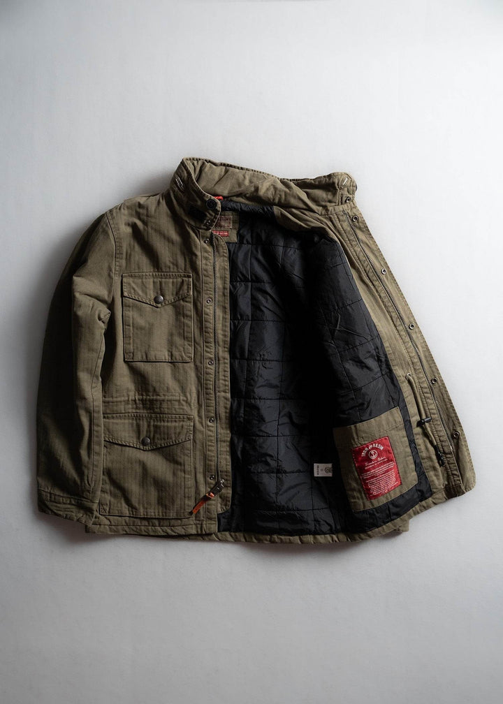 M65 HERRINGBONE JACKET GREEN