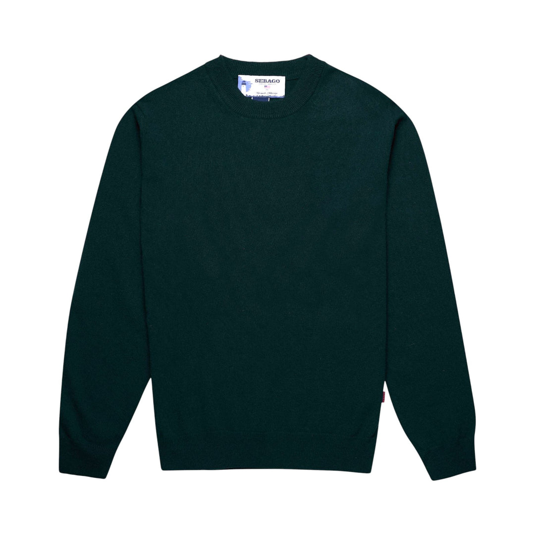 GIROCOLLO IN LANA VERDE