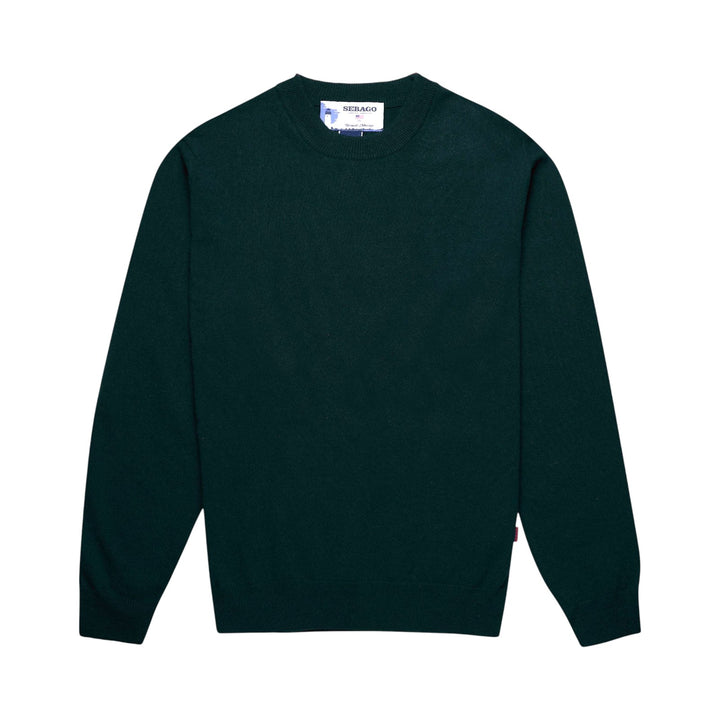 GIROCOLLO IN LANA VERDE