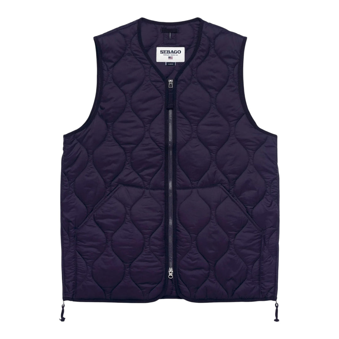 GILET  TRAPUNTATO BLU