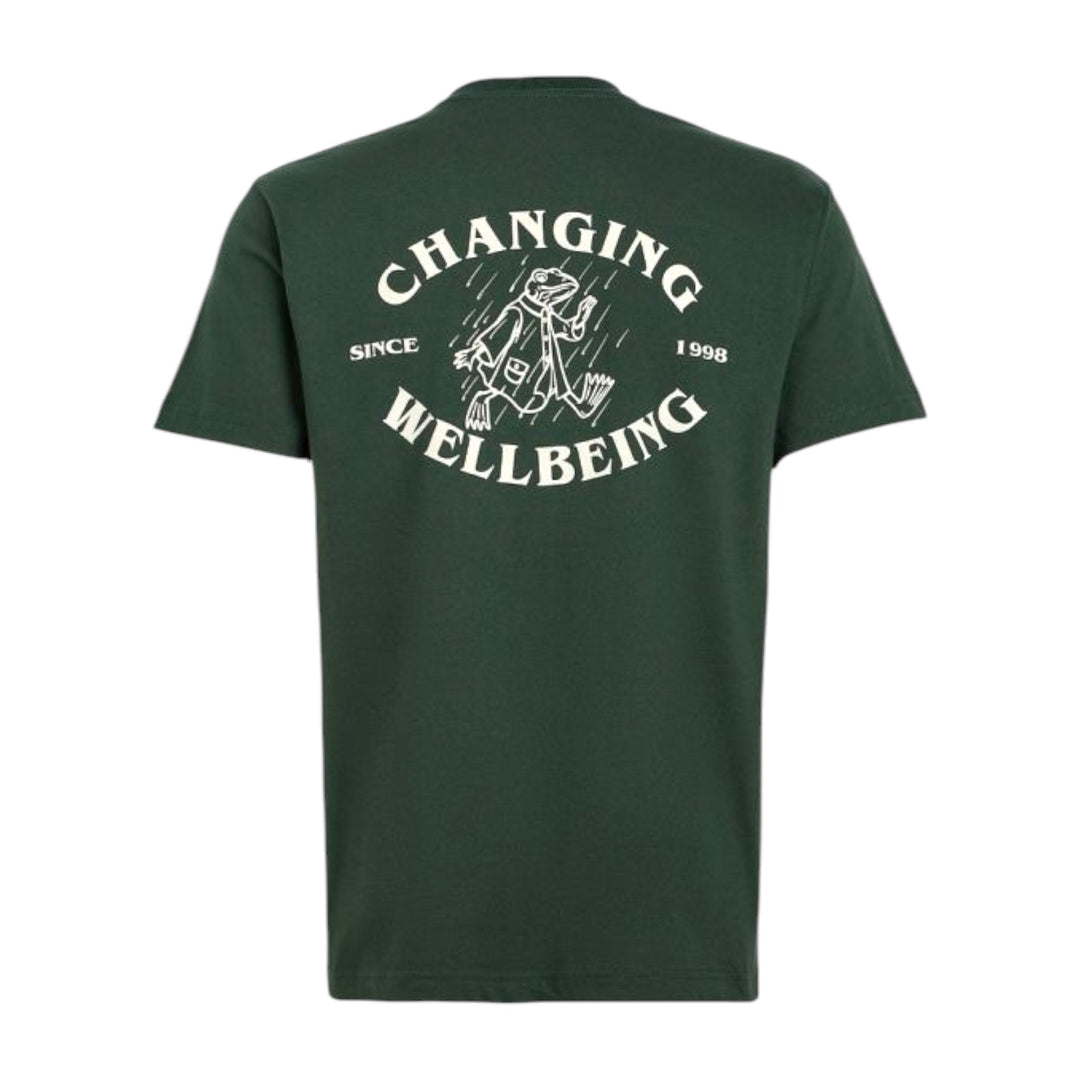 GREEN T-SHIRT LOGO