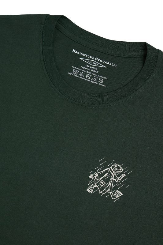 GREEN T-SHIRT LOGO