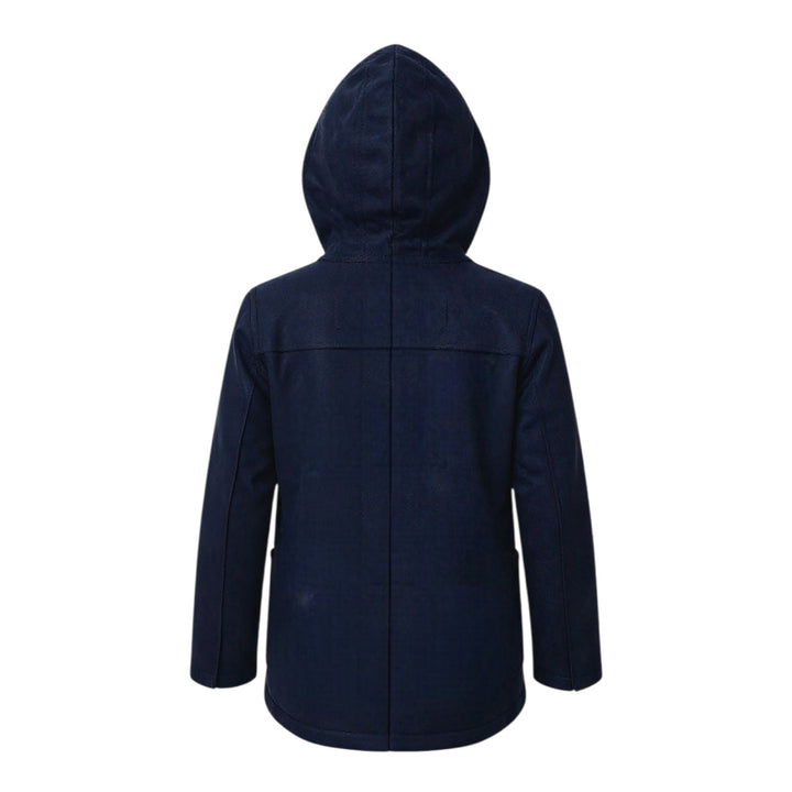 WOOL DUFFLE COAT STIRLING BLUE