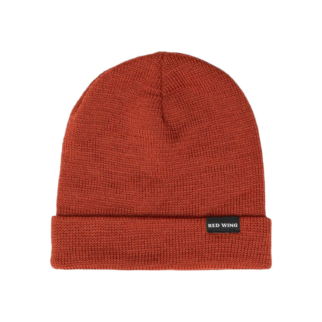 SHANIKO WOOL JERSEY KNIT CAP RUST