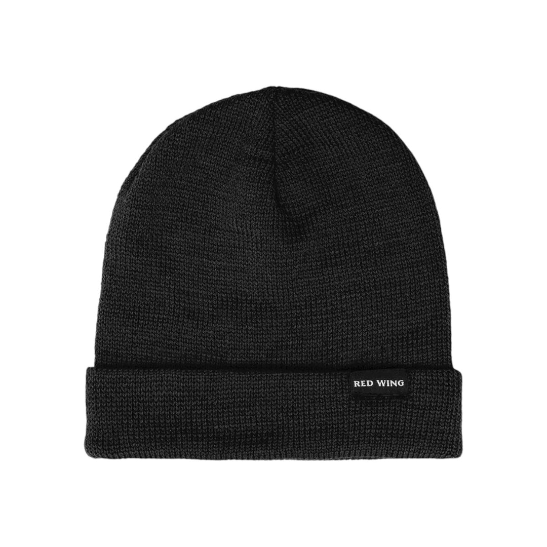 SHANIKO WOOL JERSEY KNIT CAP BLACK