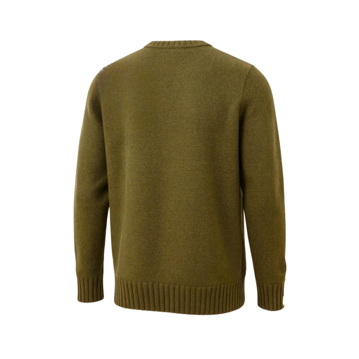 GIROCOLLO IN LANA VERDE