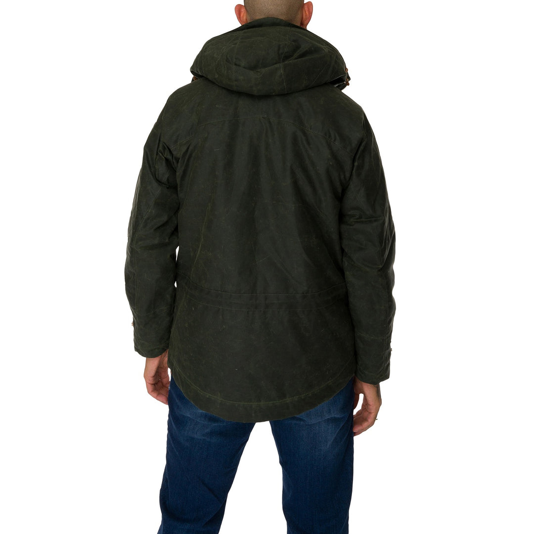 immagine-3-manifatture-ceccarelli-moutain-jkt-wool-padding-lining-giacca-7103-wx-dark.green