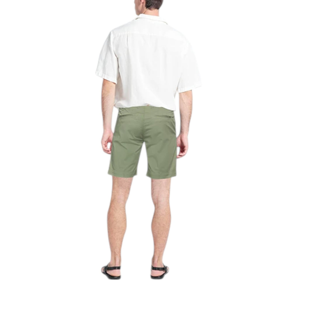 BERMUDA AMERICAN POCKETS WITH GREEN STRAP