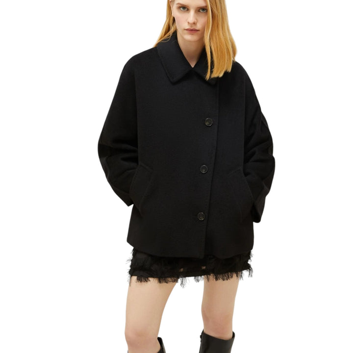 Beaver Coat - Black