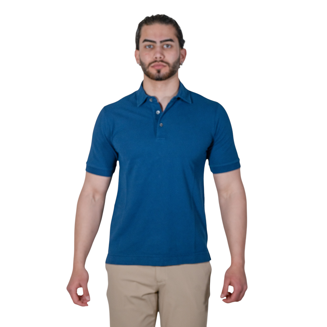 Blue PIQUET POLO