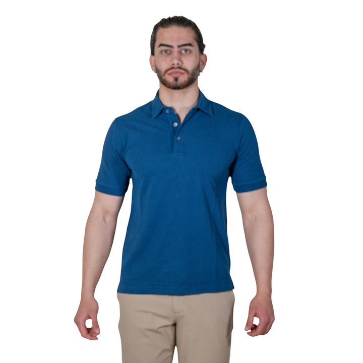 Blue PIQUET POLO
