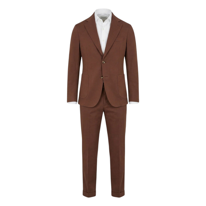 Punto Milano Comfort Fit Suit Cocoa