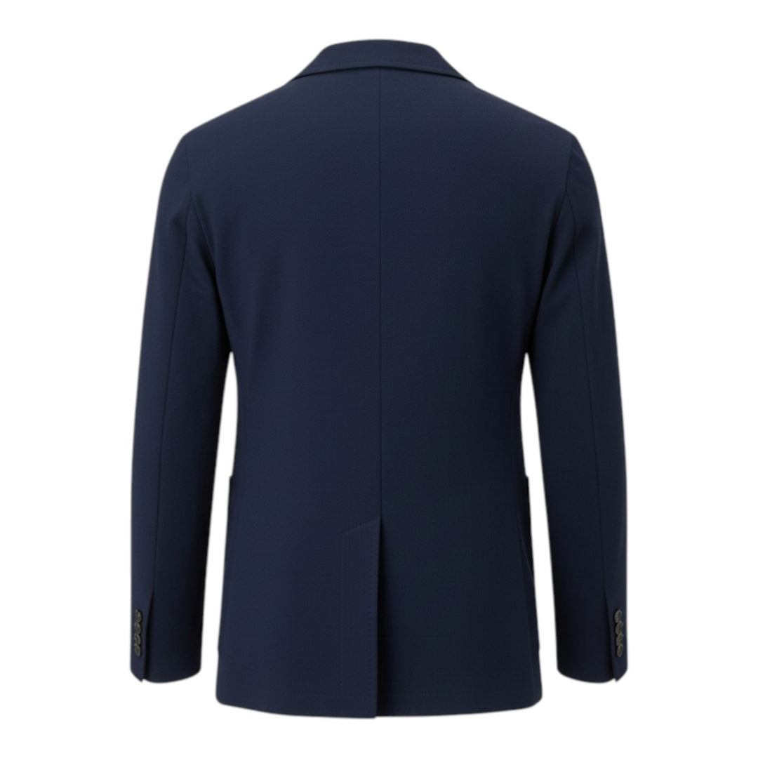 Blazer Stretch Jersey Blu Navy