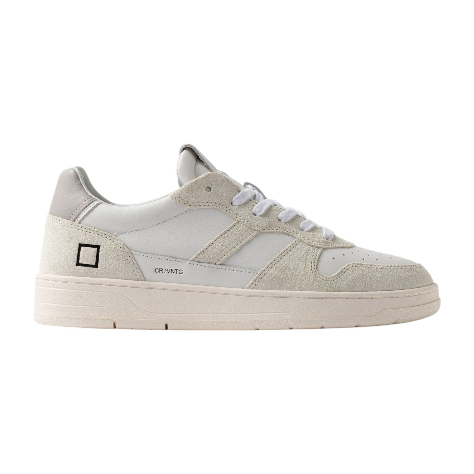 スニーカー DATE M421CRCA WH Sneakers D.A.T.E. White Sneakers D.A.T.E. Court Nylon Bianco Uomo In Leggero Nylon