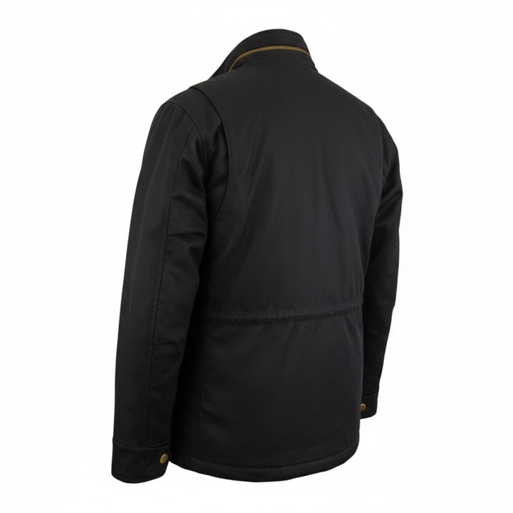 BLUE WOOL FIELD JACKET