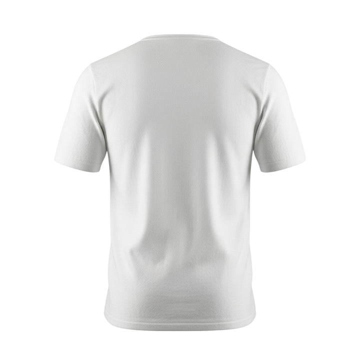 Crew Neck Short Sleeve Combed Cotton Optical White