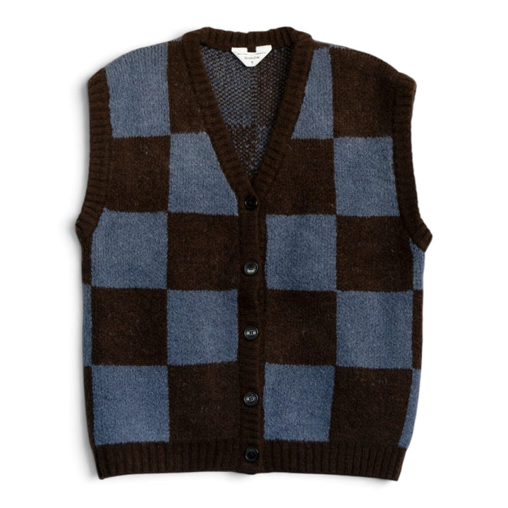 Kent Brown Check Waistcoat