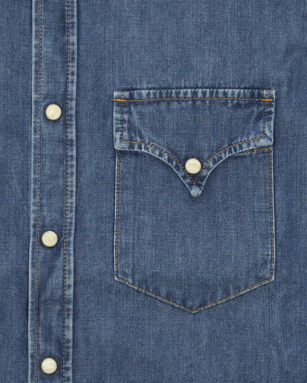 NTEX STONE WASH DENIM WESTERN SHIRT