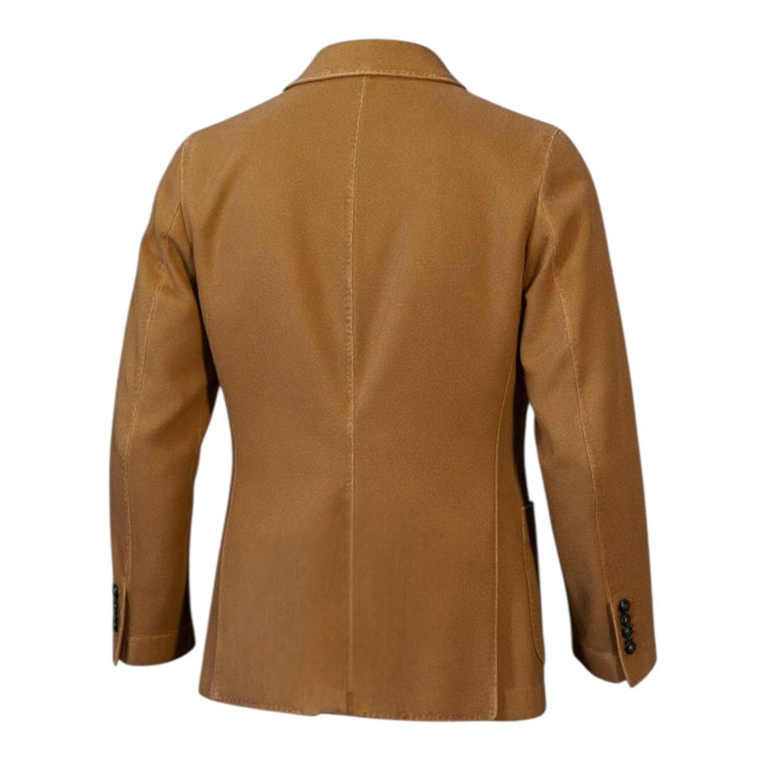 BLAZER G.DYED WOOL MARRONE