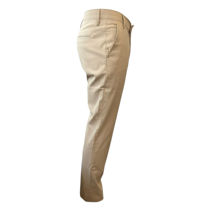 Ultralight Slant Pocket Slim Cropped Trousers Sand