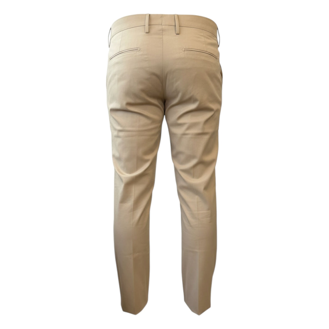 Ultralight Slant Pocket Slim Cropped Trousers Sand