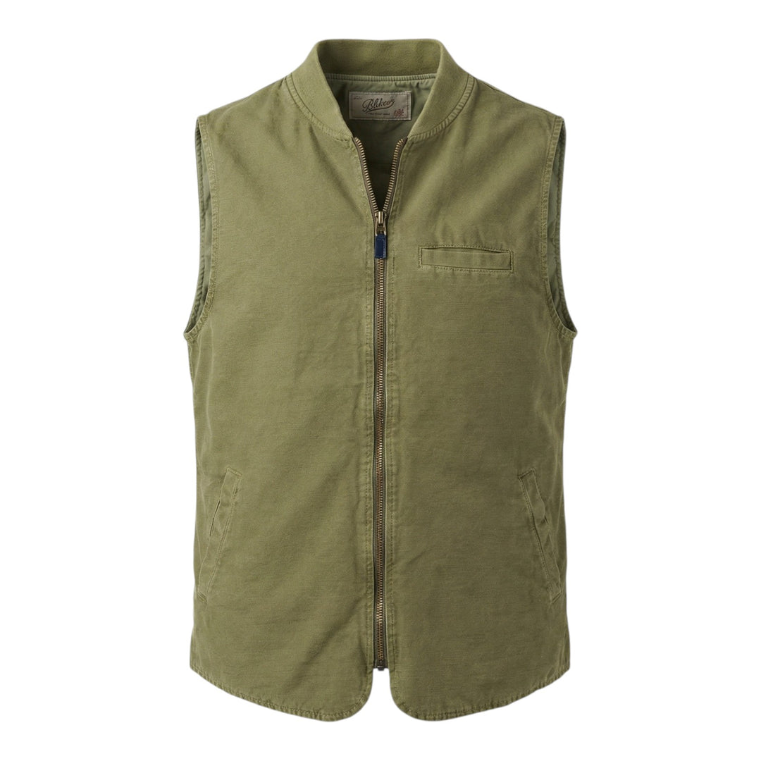 Smanicato Bear Misto Lino Military