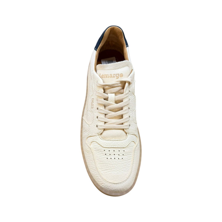 Jannik Sneakers in Genuine Deerskin Butter-Blue