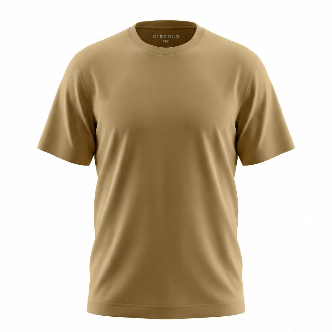 T-Shirt G.Dyed Jersey Argile