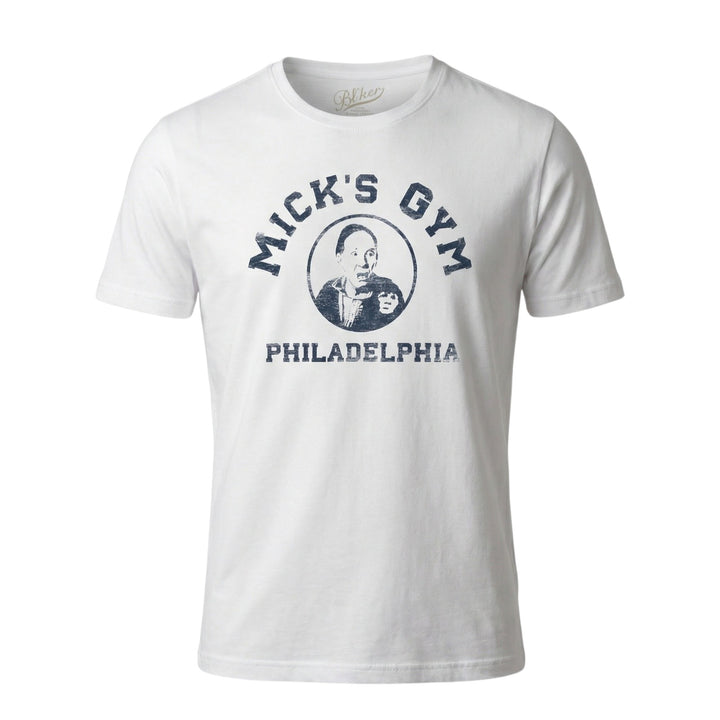Mick's Gym Graphic Short Sleeve T-Shirt White