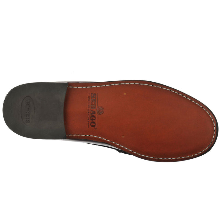 Men's Moccasins Genuine Leather GoodYear Black