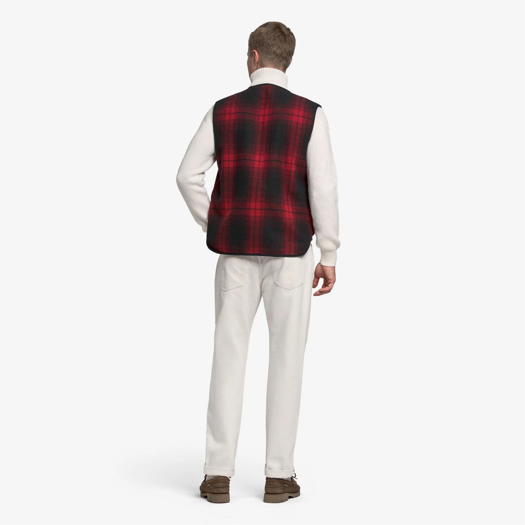 WILDRIVER CHECK RED-BLACK